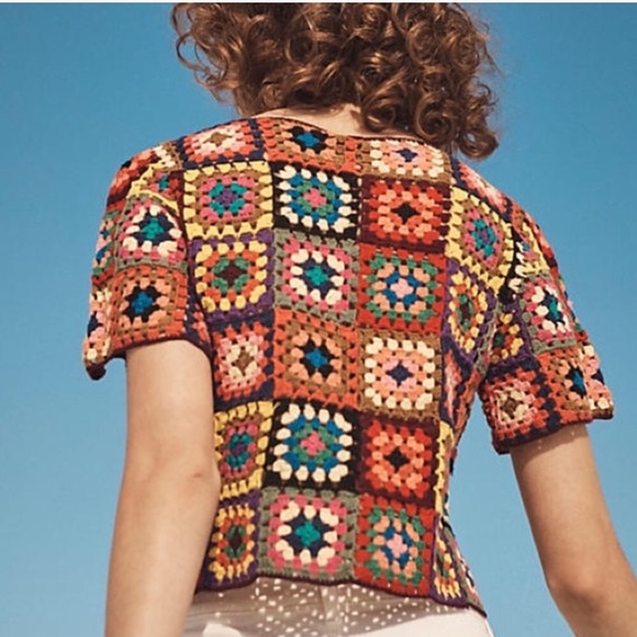 ISO Anthropologie Crochet and Cropped Top - Picture 2 of 4